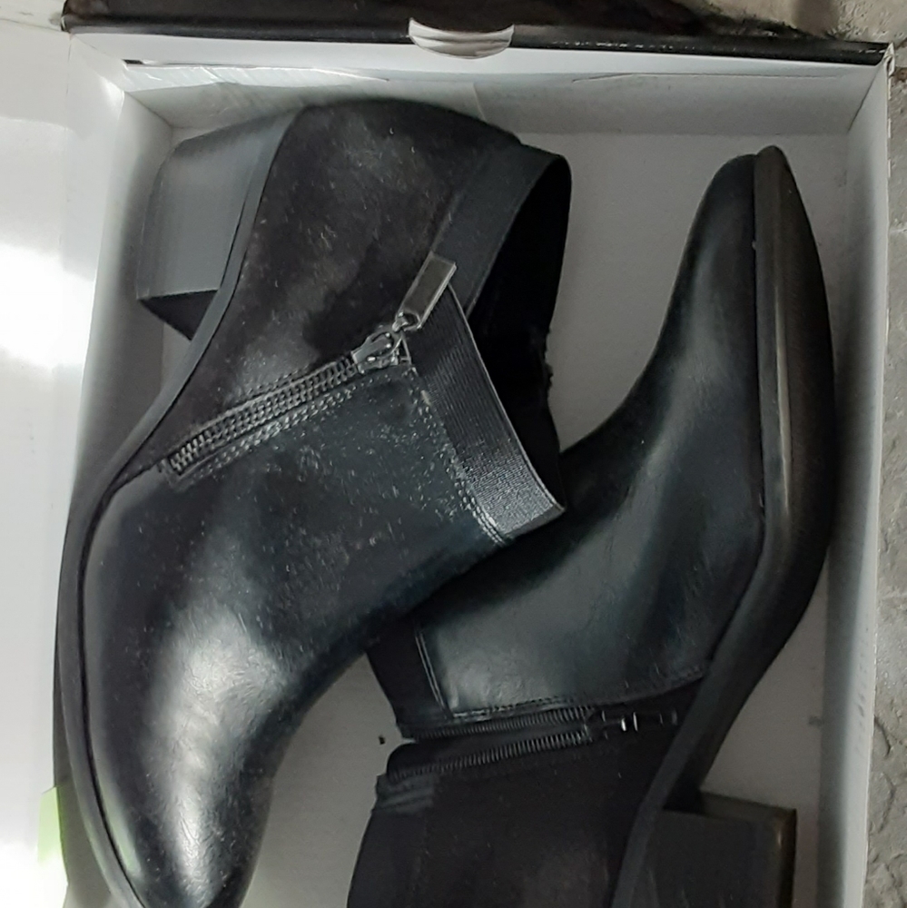 Ankle Booties by London Fog, black